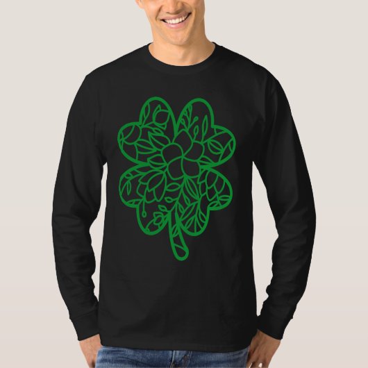 Irish Saint Paddy's Shamrock Happy St Patrick's Da Tシャツ (正面)