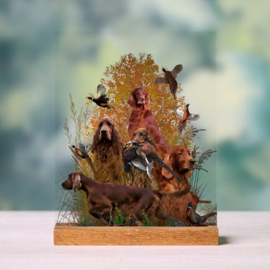 Irish Setter アクリルサイン (ニュートラル)