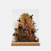 Irish Setter アクリルサイン (正面)