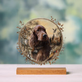  Irish  Setter アクリルサイン (ニュートラル)