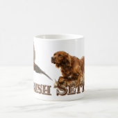 Irish Setter  コーヒーマグカップ (中央)
