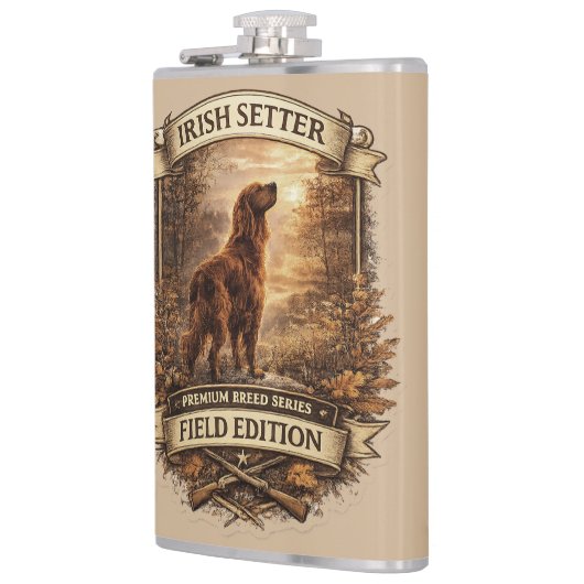 Irish Setter フラスク (左)