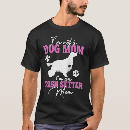 Irish Setter Dog Mom  for Women Dog  Mothers Day R Tシャツ (正面)