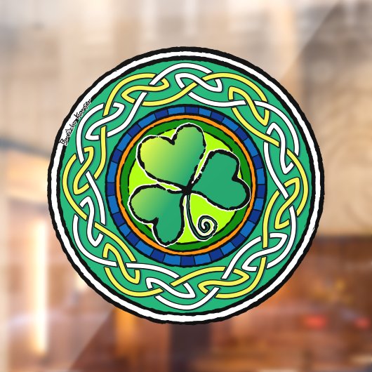 Irish shamrock ウィンドウサイン (シート2)