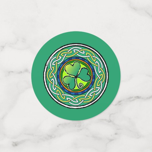 Irish shamrock コンフェッティ (スモール正面)