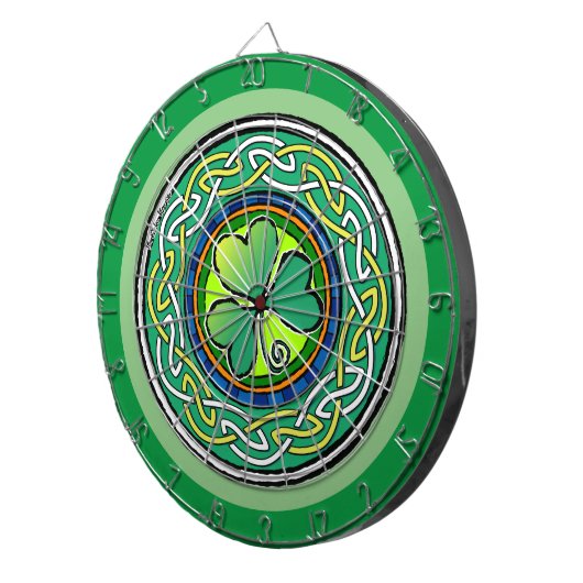 Irish shamrock ダーツボード (正面右)