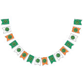 Irish shamrock バンティングフラッグ (全)