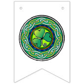 Irish shamrock バンティングフラッグ (第2の旗)