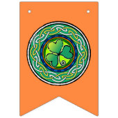 Irish shamrock バンティングフラッグ (第3の旗)