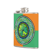 Irish shamrock フラスク (左)