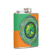 Irish shamrock フラスク (右)