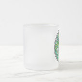 Irish shamrock フロストグラスマグカップ (中央)