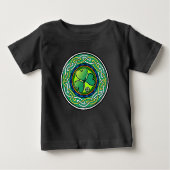 Irish shamrock ベビーTシャツ (正面)