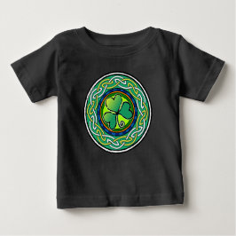Irish shamrock ベビーTシャツ