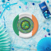 Irish shamrock ペーパープレート (パーティー)