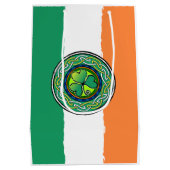 Irish shamrock ミディアムペーパーバッグ (裏面)