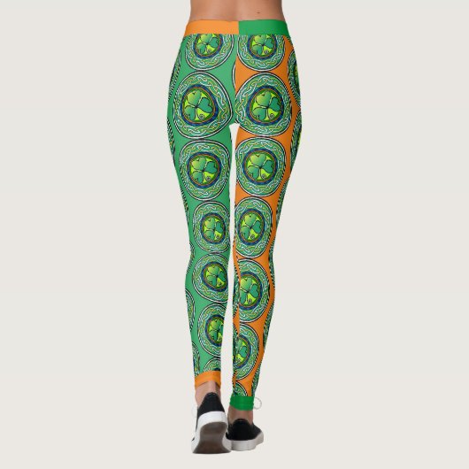 Irish shamrock レギンス (裏面)