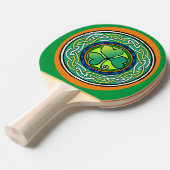 Irish shamrock 卓球ラケット (正面アングル)