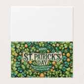 Irish Shamrock Celebration Design (外部フラット)