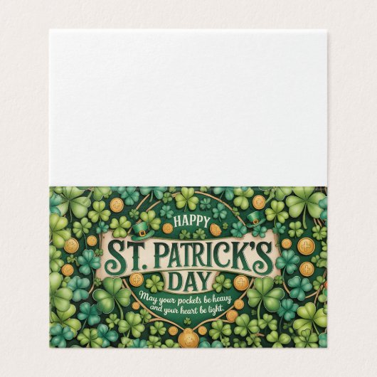 Irish Shamrock Celebration Design (外部フラット)