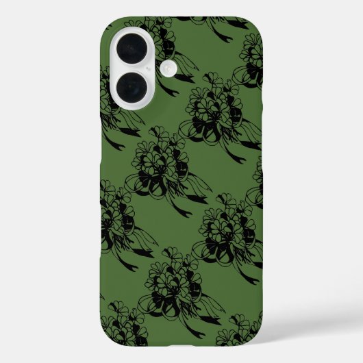 Irish Shamrock Green St. Patrick's Day Case-Mate iPhoneケース (裏面)