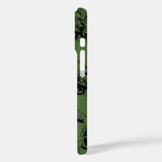 Irish Shamrock Green St. Patrick's Day Case-Mate iPhoneケース (裏面 / 左)