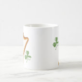Irish Shamrock Harp Mug コーヒーマグカップ (中央)