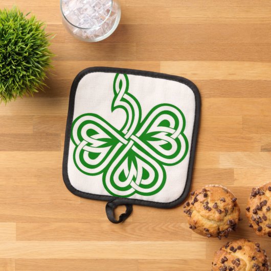 Irish Shamrock, Ireland 鍋敷き (トップダウン)