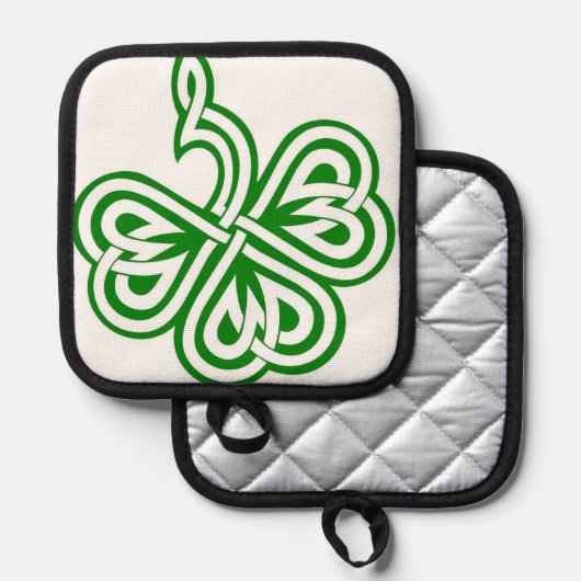 Irish Shamrock, Ireland 鍋敷き (正面/裏面)