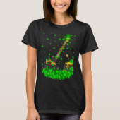 Irish Shamrock Leprechaun Crane St Patrick's Day Tシャツ (正面)