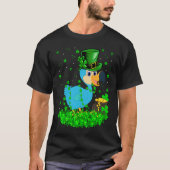 Irish Shamrock Leprechaun Dodo Bird St Patrick's D Tシャツ (正面)