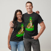 Irish Shamrock Leprechaun Jaguar St Patrick's Day Tシャツ (ユニセックス)