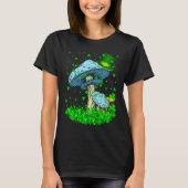 Irish Shamrock Leprechaun Mushroom St Patrick's Da Tシャツ (正面)