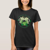 Irish Shamrock Patrick s Day Fueled By Beer and Sh Tシャツ (正面)