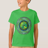 Irish shamrock tシャツ (正面)