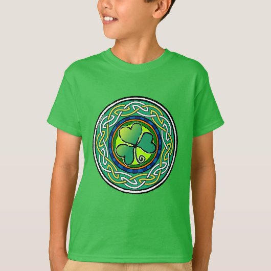Irish shamrock tシャツ (正面)