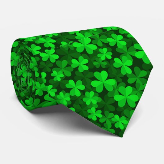 Irish Shamrocks ネクタイ (ロール)
