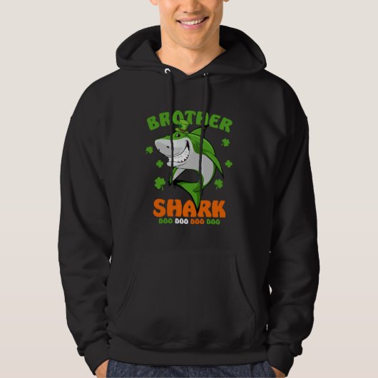 Irish Shark St Patrick s Day Cute For Mens Womens パーカ (正面)