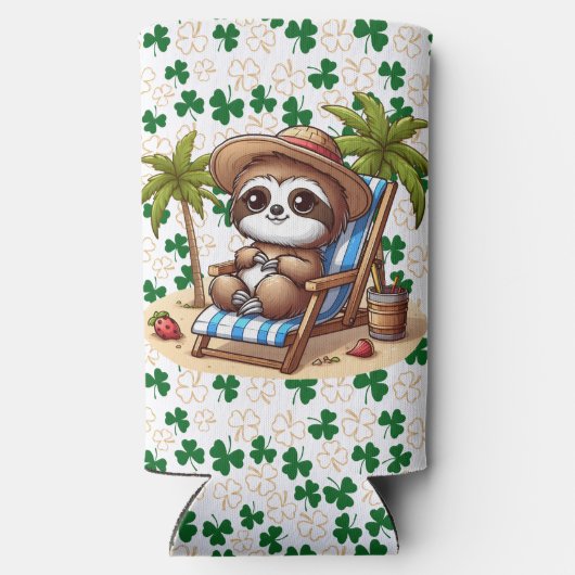 Irish Sloth  スリム缶クーラー (裏面)