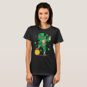 Irish St Patrick Day Dabbing Leprechaun  Kid Toddl Tシャツ (正面フル)