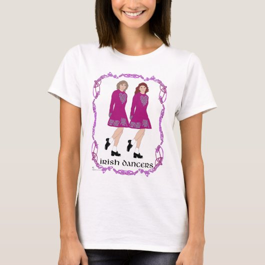 Irish Step Dancers  Tシャツ (正面)