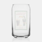 Irish Stout Bridal Shower Beer Glass Favor/Gift ガラス缶 (裏面)