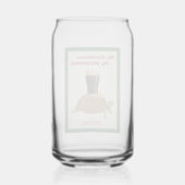 Irish Stout Bridal Shower Beer Glass Favor/Gift ガラス缶 (裏面)
