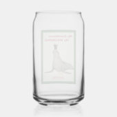 Irish Stout Bridal Shower Beer Glass Favor/Gift ガラス缶 (裏面)