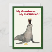 Irish Stout Bridal Shower Invitation 招待状 (正面)