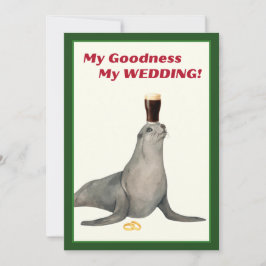 Irish Stout Bridal Shower Invitation 招待状