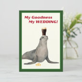 Irish Stout Bridal Shower Invitation 招待状 (スタンド正面)