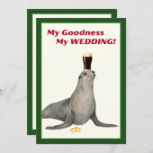 Irish Stout Bridal Shower Invitation 招待状 (正面/裏面)