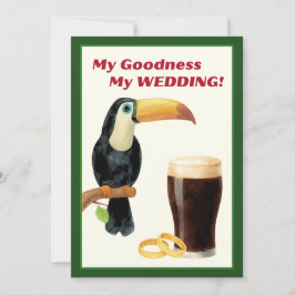 Irish Stout Bridal Shower Invitation 招待状