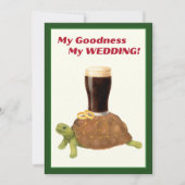 Irish Stout Bridal Shower Invitation 招待状 (正面)